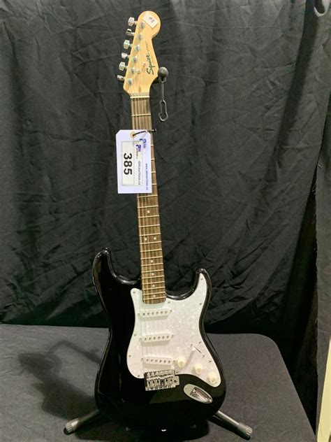 squier strat by fender crafted in china